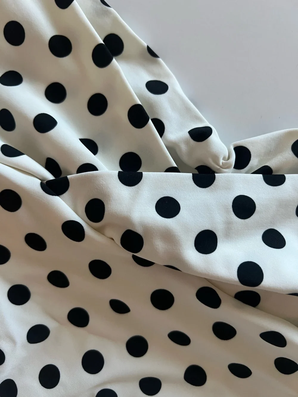 {Caroline Constas} Brand New White Black Polka Dot Bikini SET
